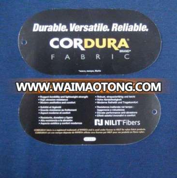 100% NYLON 66 500D cordura fabric available with high strength and rubbing (ART. NO.PN500)